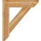 Ekena Millwork Traditional Slat Rough Sawn Bracket, Western Red Cedar, 6"W x 32"D x 36"H BKT06X32X36TRA06RWR - alternate 4